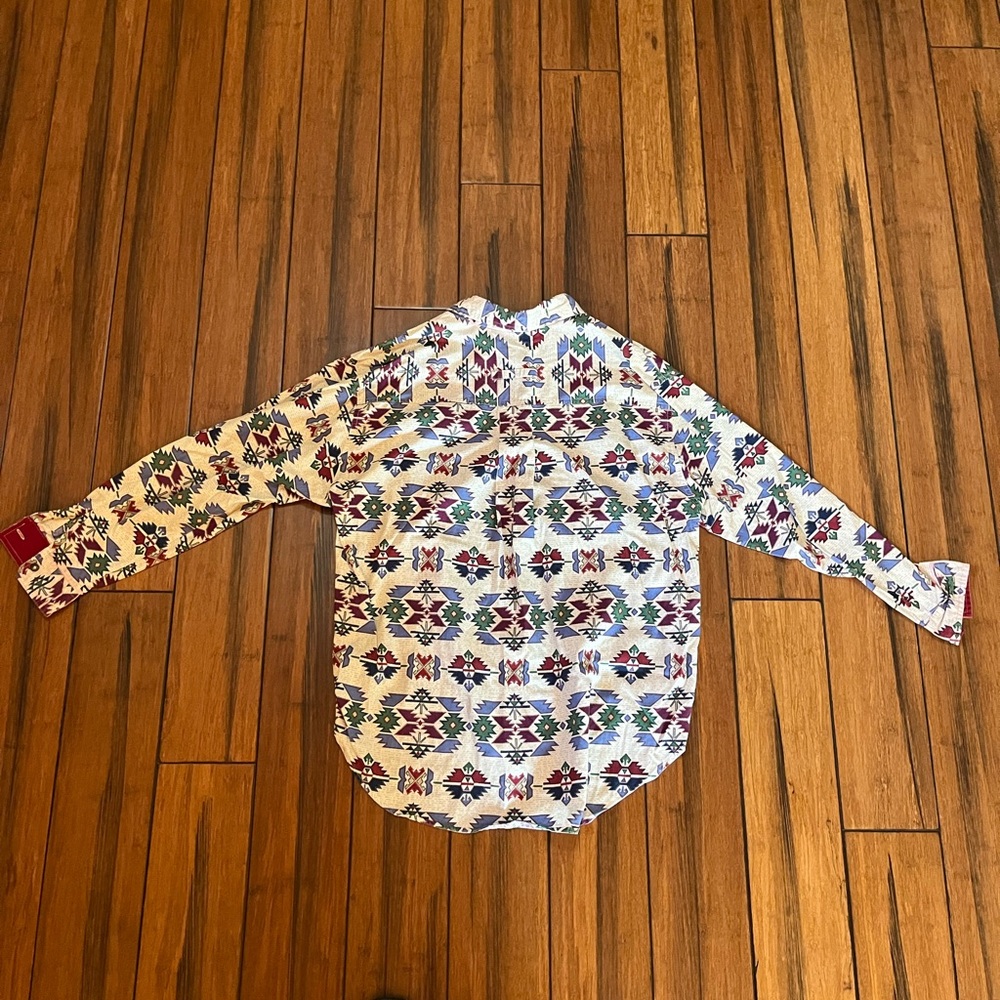 Women’s Aztec Button down - Picture 2 of 3